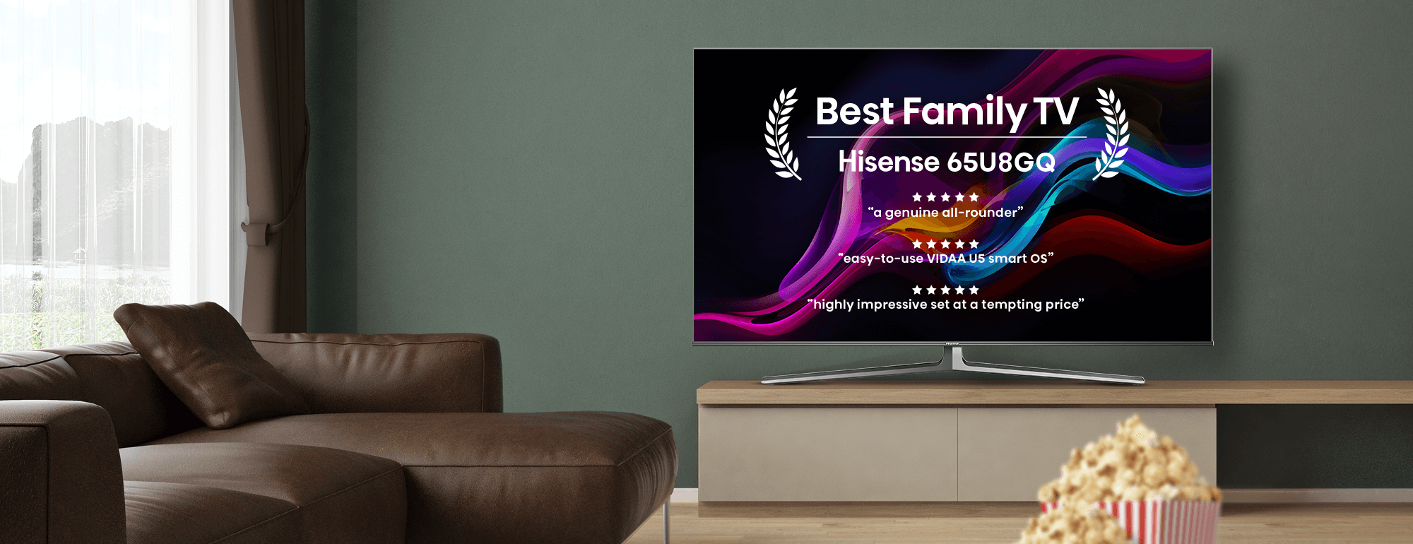 EISA FAMILY TV 2021-2022 HISENSE 65U8GQ