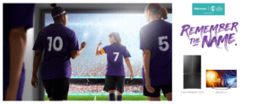 Hisense è pronta al fischio d’inizio di UEFA Women’s EURO 2022™