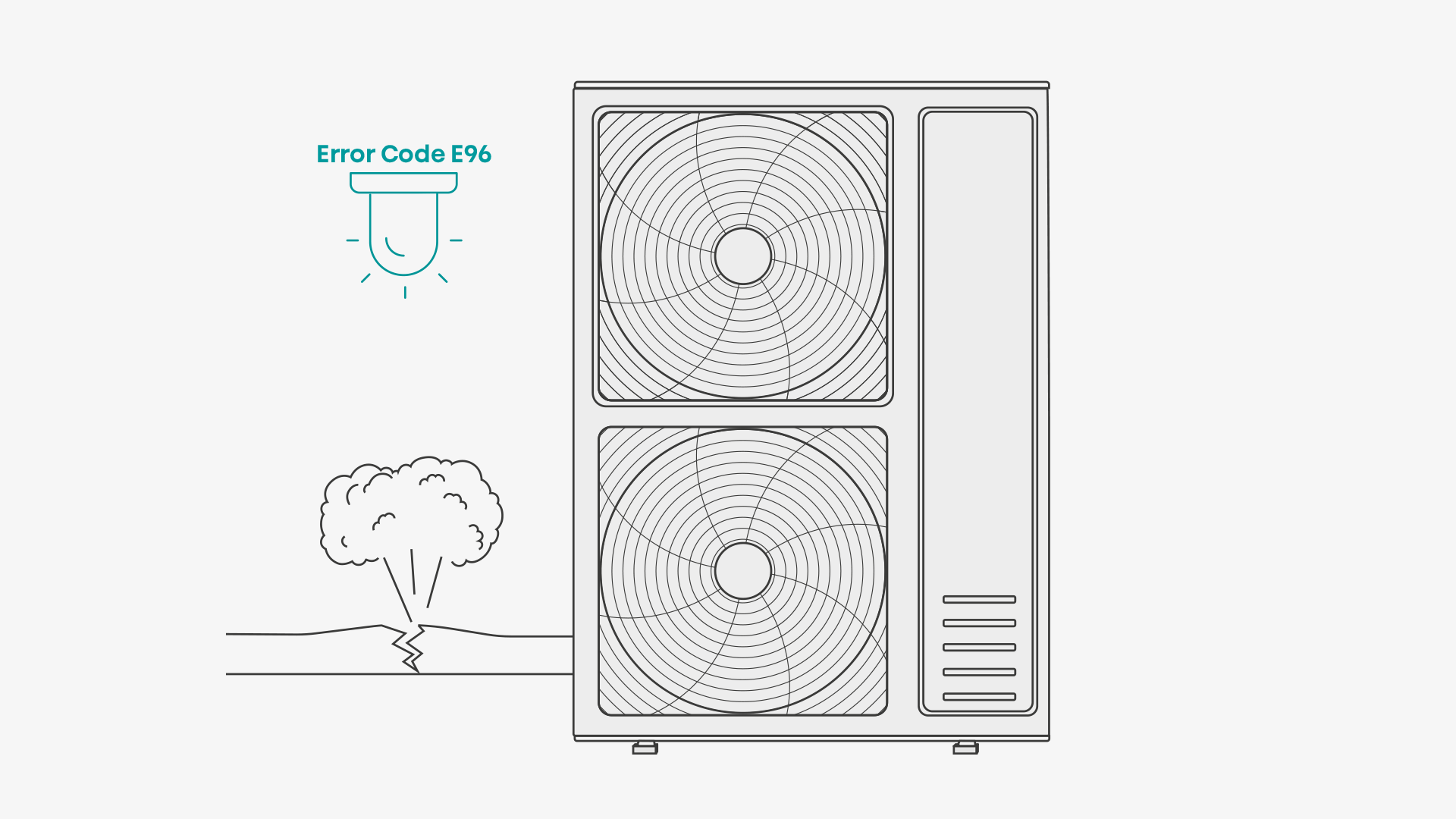 Controllo del livello di carica refrigerante