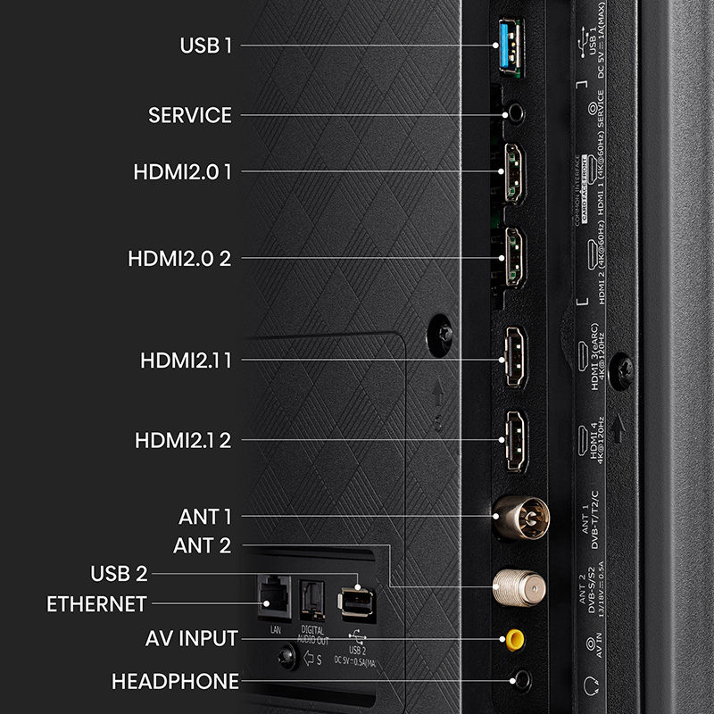 Hisense 55 Inch 144Hz QLED Gaming TV 55E7KQTUK PRO - 144Hz VRR, HDMI 2.1,  Freesync Premium, Quantum Dot Colour, VIDAA U7, and , Freeview Play,  Netflix and Disney+ (2023 New Model) - Hisense 55E7KQTUK
