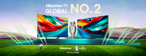 Hisense mantiene il secondo posto a livello mondiale per le spedizioni TV nel 2023