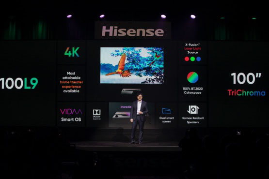 A gennaio, Hisense partecipa al CES di Las Vegas e vince otto premi per i suoi prodotti rivoluzionari.