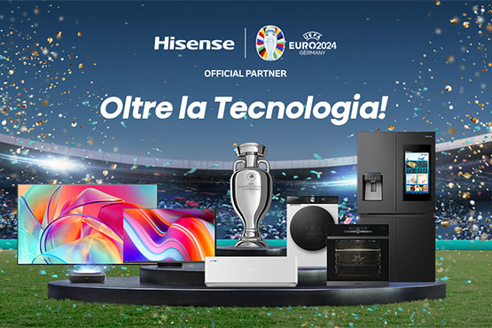 Hisense vince oltre 30 premi per diversi prodotti rivoluzionari Partner Ufficiale Globale di UEFA EURO 2024™ 2024